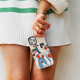 Curious Geese Phone Case