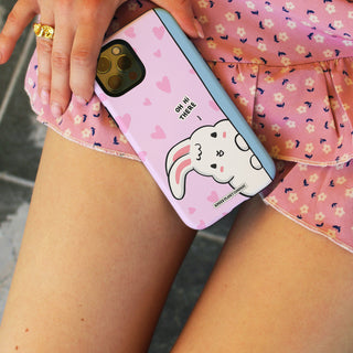 Oh Hi There Pink Bunny Phone Case