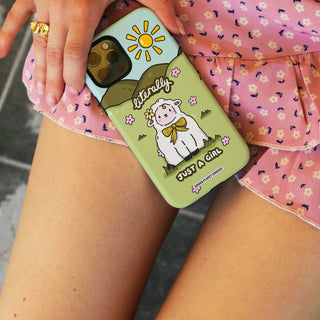 Literally Just A Girl Sheep Phone Case