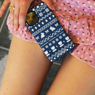 Hopping Through The Snow Phone Case