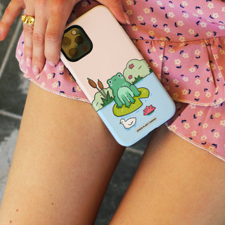Sitting Pretty Frog Phone Case