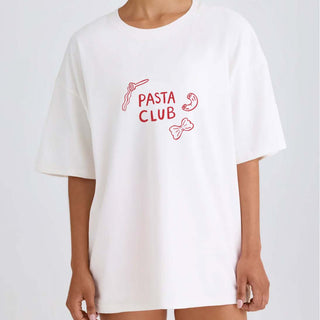 'Pasta Club' Doodle Tshirt