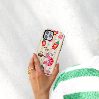 Yes Chef Yellow Shrimp Phone Case