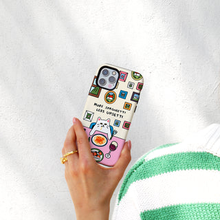 Spaghetti Upsetti Cat Phone Case