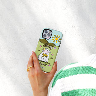 Literally Just A Girl Sheep Phone Case