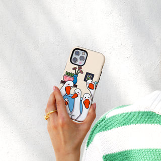 Curious Geese Phone Case