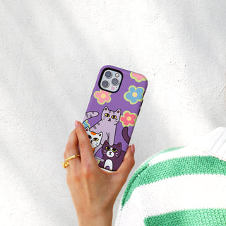 Three Little Cats Phone Case