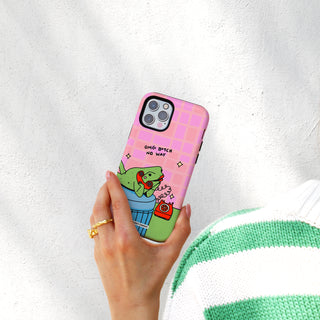 Omg B*tch No Way Frog Phone Case