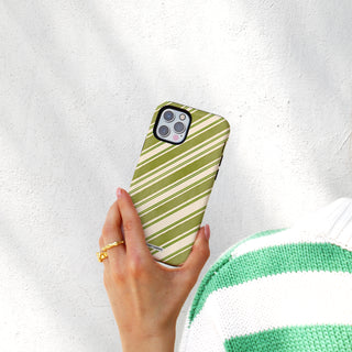 Peppermint Candy Cane Phone Case