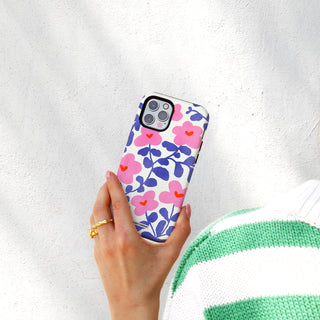 Abstract Flowers Phone Case