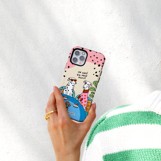 Un Cafe Sil Vous Plait Dog Phone Case