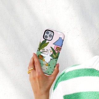Off To Market Goose Phone Case