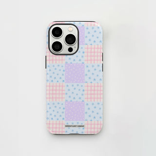 Kawaii Patchwork Quilt Phone Case