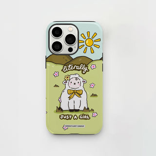 Literally Just A Girl Sheep Phone Case