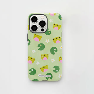 Lily Pad Frog Phone Case