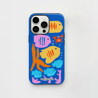Under the Sea Fishes Phone Case