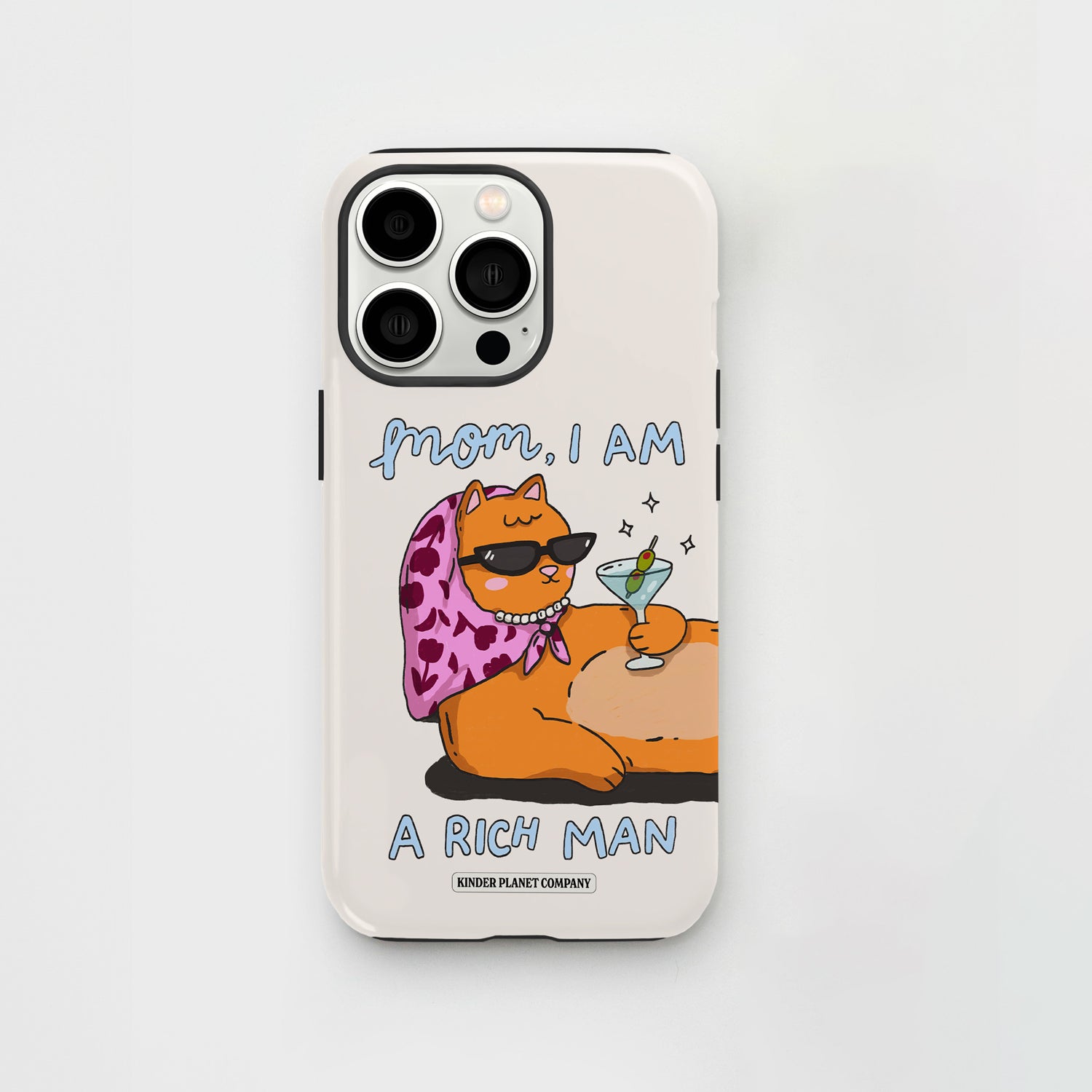 Mom, I am a rich man Cat Phone Case Mom, I am a rich man Cat Phone Case