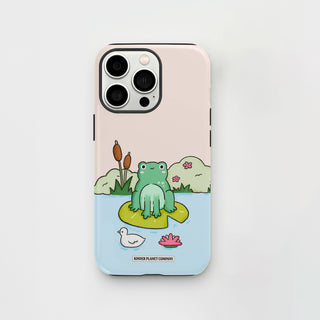 Sitting Pretty Frog Phone Case