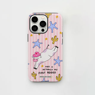 My First Rodeo Cow Phone Case