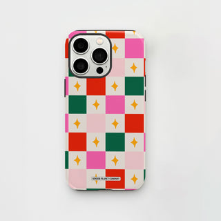 Retro Checkerboard Phone Case