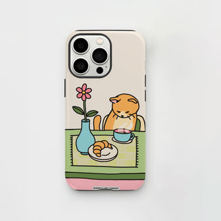 Coffee Cat Phone Case
