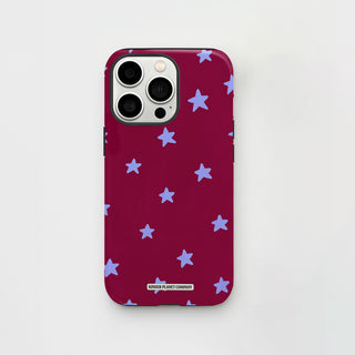 Burgundy Skies Phone Case