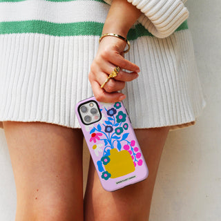 Abstract Pink Bloom Phone Case