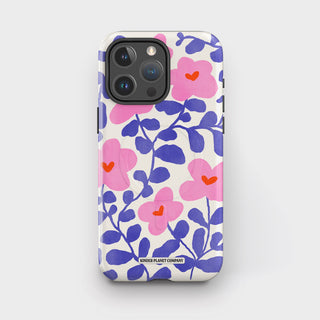 Abstract Flowers Tough Magsafe Phone Case