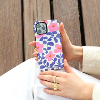 Abstract Flowers Phone Case