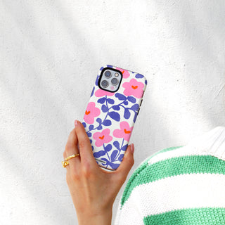 Abstract Flowers Phone Case