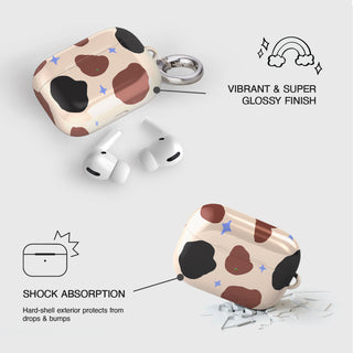 Be Weird, Who Cares Cow AirPods Case