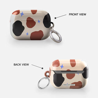 Be Weird, Who Cares Cow AirPods Case