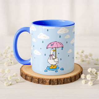 April Showers Goose Mug