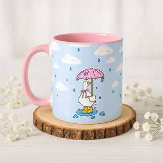 April Showers Goose Mug