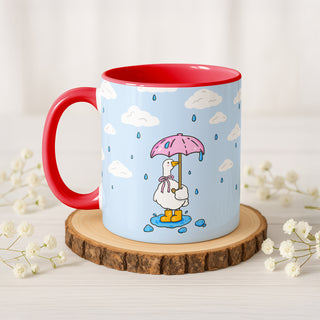 April Showers Goose Mug