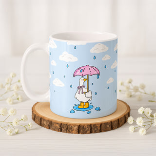 April Showers Goose Mug