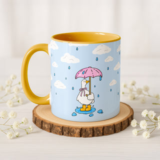 April Showers Goose Mug