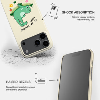At my Froggin Limit Frog Snap Phone Case