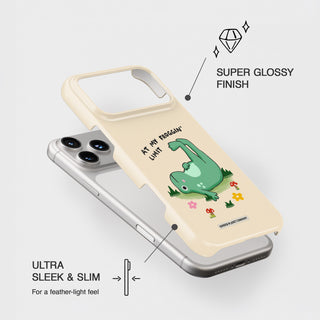 At my Froggin Limit Frog Snap Phone Case