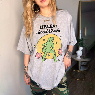 'Hello Sweet Cheeks' Frog Tshirt