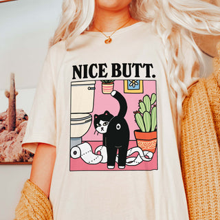 'Nice Butt' Cat Tshirt