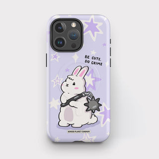 Be Cute Do Crime Bunny Tough Magsafe Phone Case