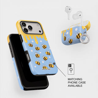 Bee Happy AirPods Case