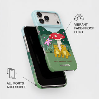 Best Froggin' Friends Snap Case