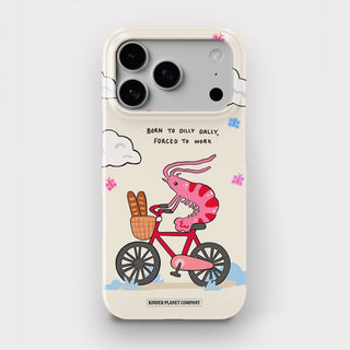 Dilly Dally Shrimp Snap Phone Case