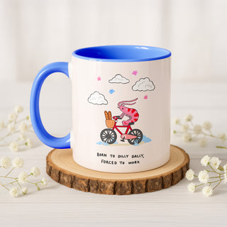 Born To Dilly Dally Shrimp Mug