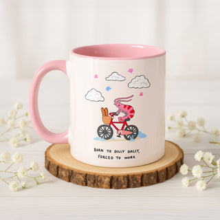 Born To Dilly Dally Shrimp Mug