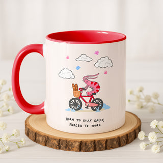 Born To Dilly Dally Shrimp Mug