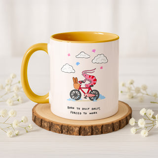 Born To Dilly Dally Shrimp Mug