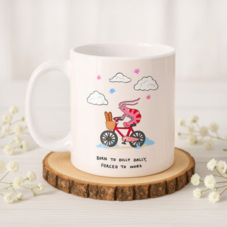 Born To Dilly Dally Shrimp Mug
